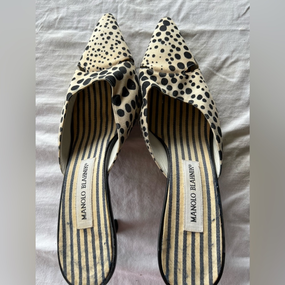 Manolo Blahnik mules